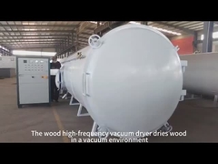 木材乾燥プロセス 高周波HF木材真空乾燥機