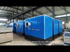 木製パレット乾燥 重工業用 木製炉乾燥機器