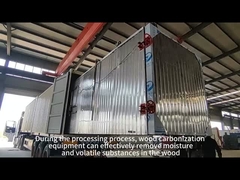 調整可能な高温木材熱処理炉 知的操作
