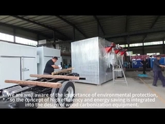 2000 kg対応 全自動木材深層改質生産設備