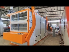 オートマティック メッシュベルトドライヤー マシン スーパー 18.50KW スモール メッシュベルト乾燥ライン機器