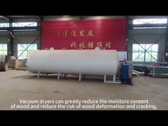 保証 真空 蒸発容量と真空をカスタマイズした木材乾燥炉